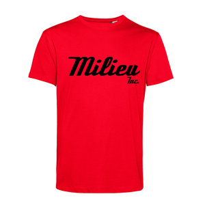 Milieu Inc. - T-Shirt Red/Black