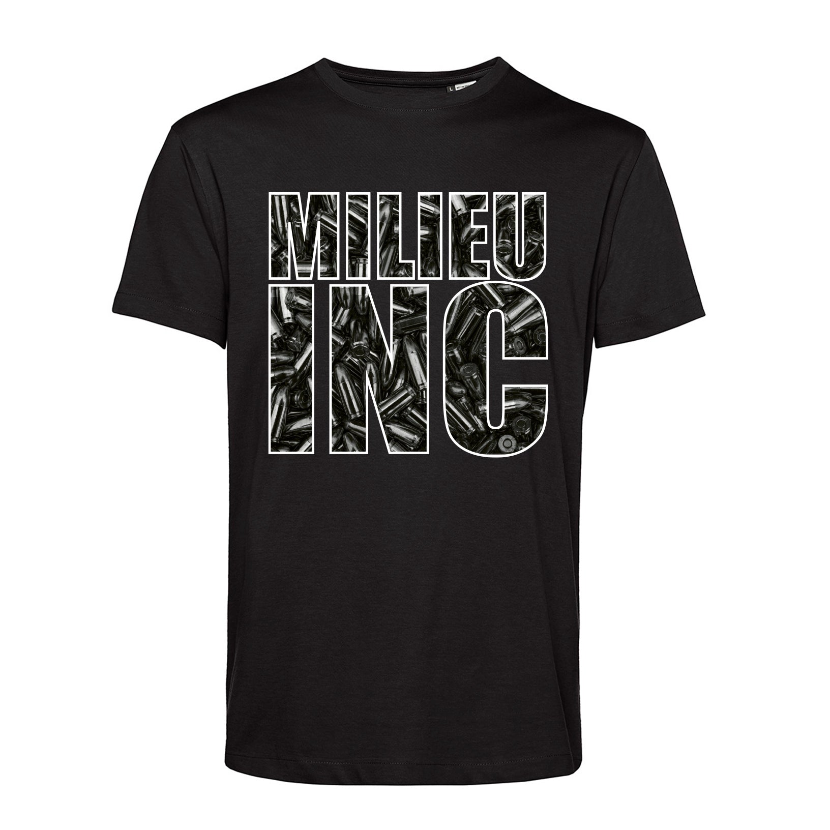 Milieu Inc. Bullet - T-Shirt Black/White