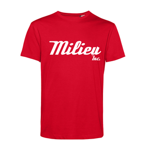 Milieu Inc. - T-Shirt Red/White